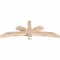 Ekena Millwork Davenport Smooth Timber Gable Bracket, Douglas Fir, 60"W x 22"H x 3 1/2"D x 3 1/2"F, 9/12 Pitch GBW060X22X0404DAV00SDF - alternate 4